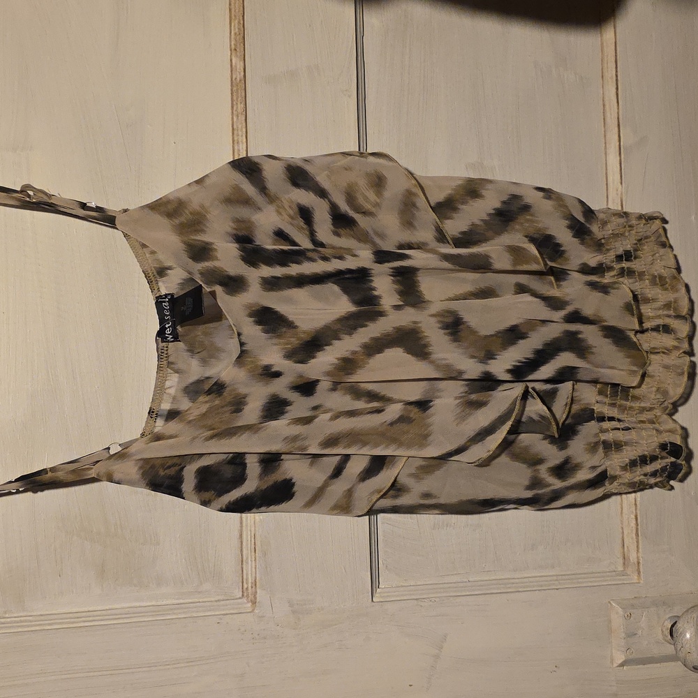 Wet Seal Leopard Print Camisole